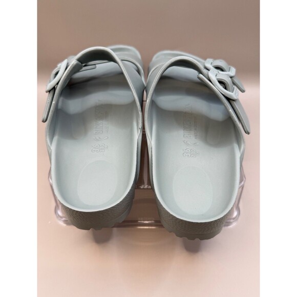 BIRKENSTOCK Arizona EVA Womens Sky Blue 1024588 Slides Slip On Buckle Size 5 - Picture 5 of 7